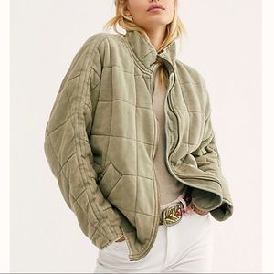 FP Free People Dolman Quilted Jacket